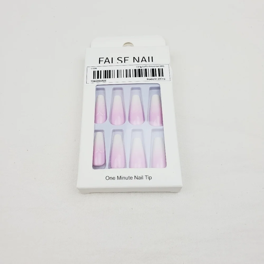 24 Pieces Fake Press On Nails